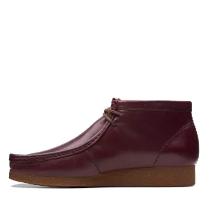 Clarks Shacre Boot Burgundy Leather - Men's