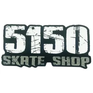 5150 Skate Shop Sticker 4” x 2" Small