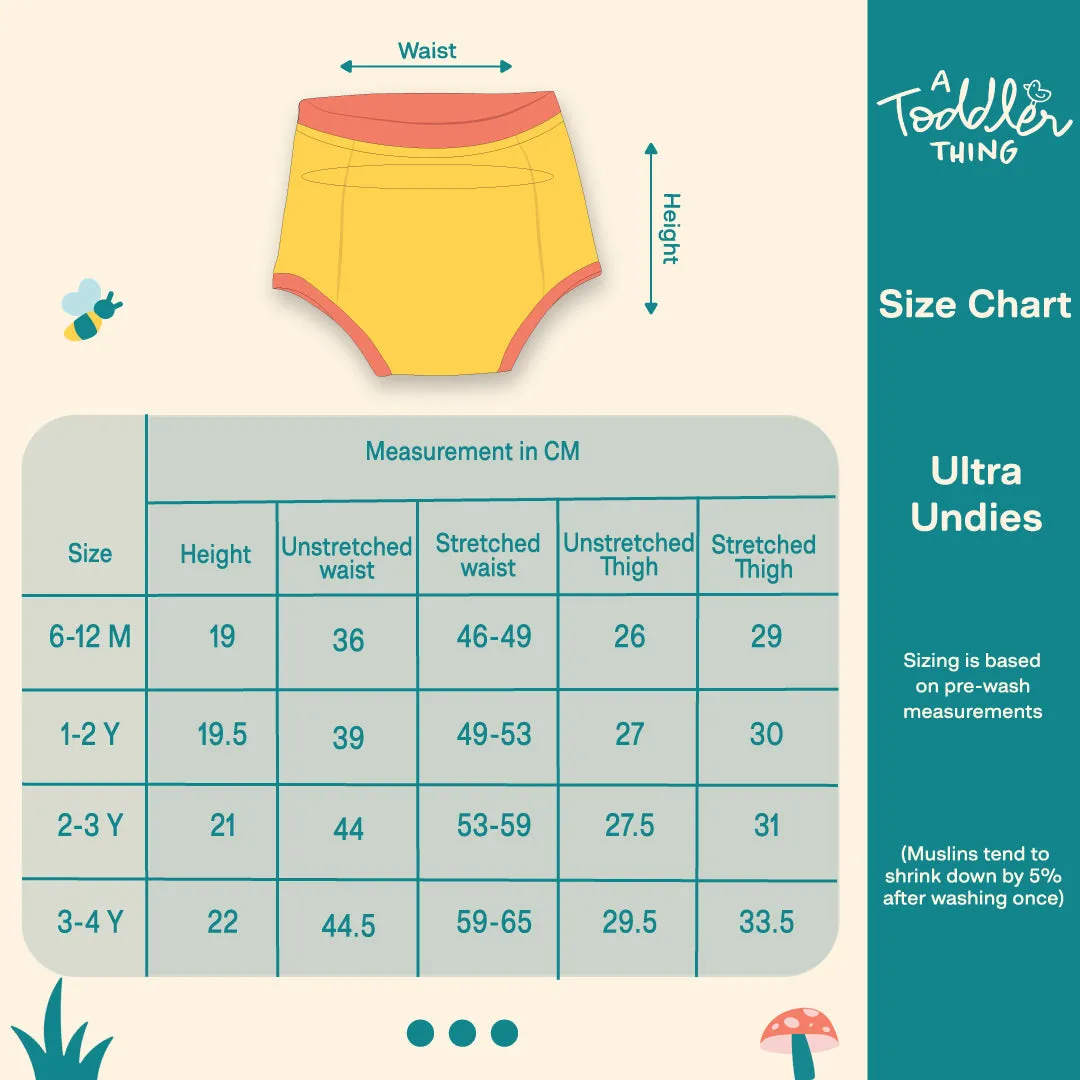 A Toddler Thing Ultra Undies (Padded Underwear) for Babies