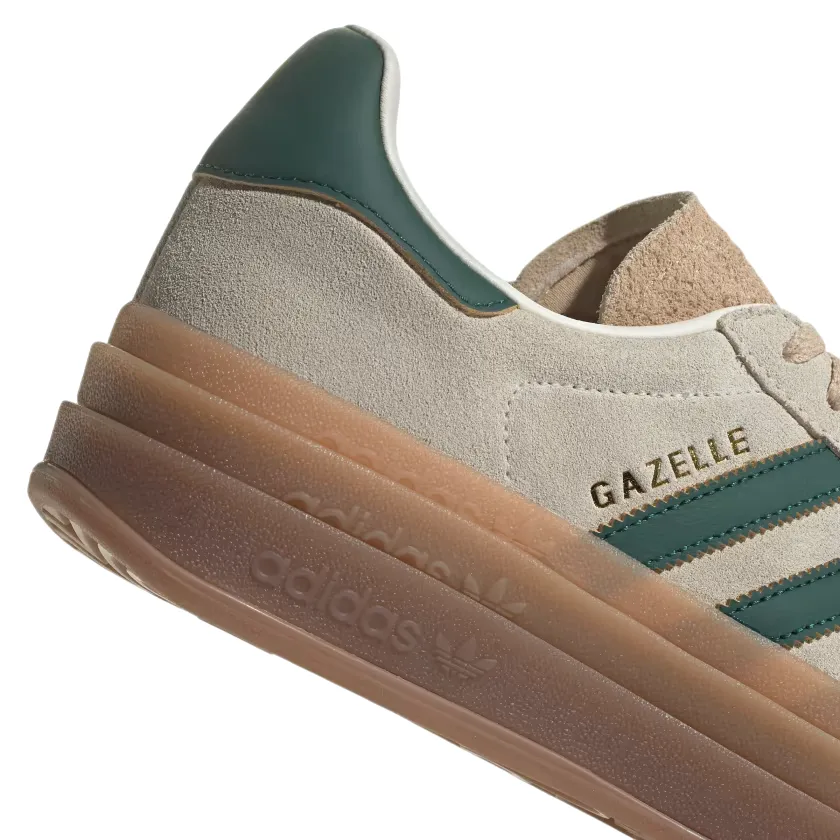 Adidas Originals scarpa sneakers da donna Gazelle Bold ID7056 crema-verde