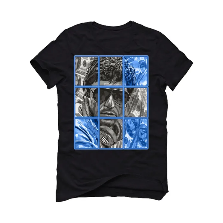 Air Jordan 2 Low Varsity Royal -  Black T-Shirt (PACINO)