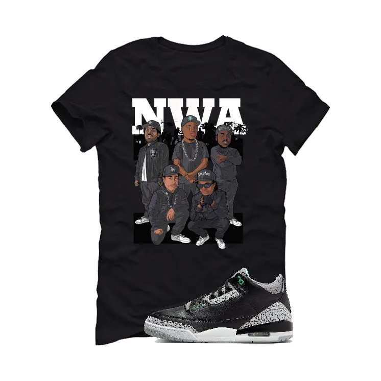 Air Jordan 3 “Green Glow” | illcurrency Black T-Shirt (WITH ATTITUDE)