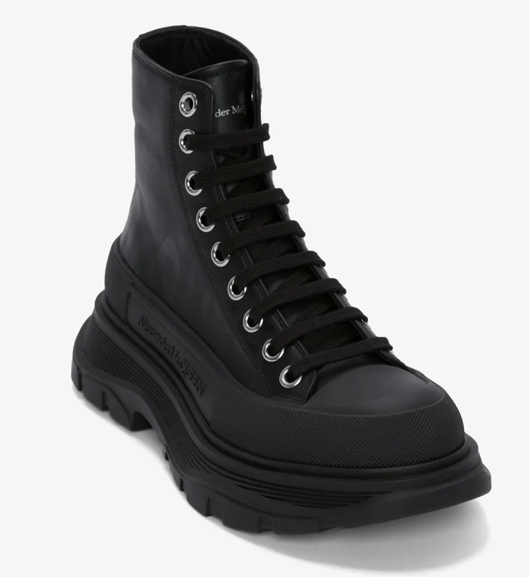 Alexander McQueen Tread Slick Boot Black