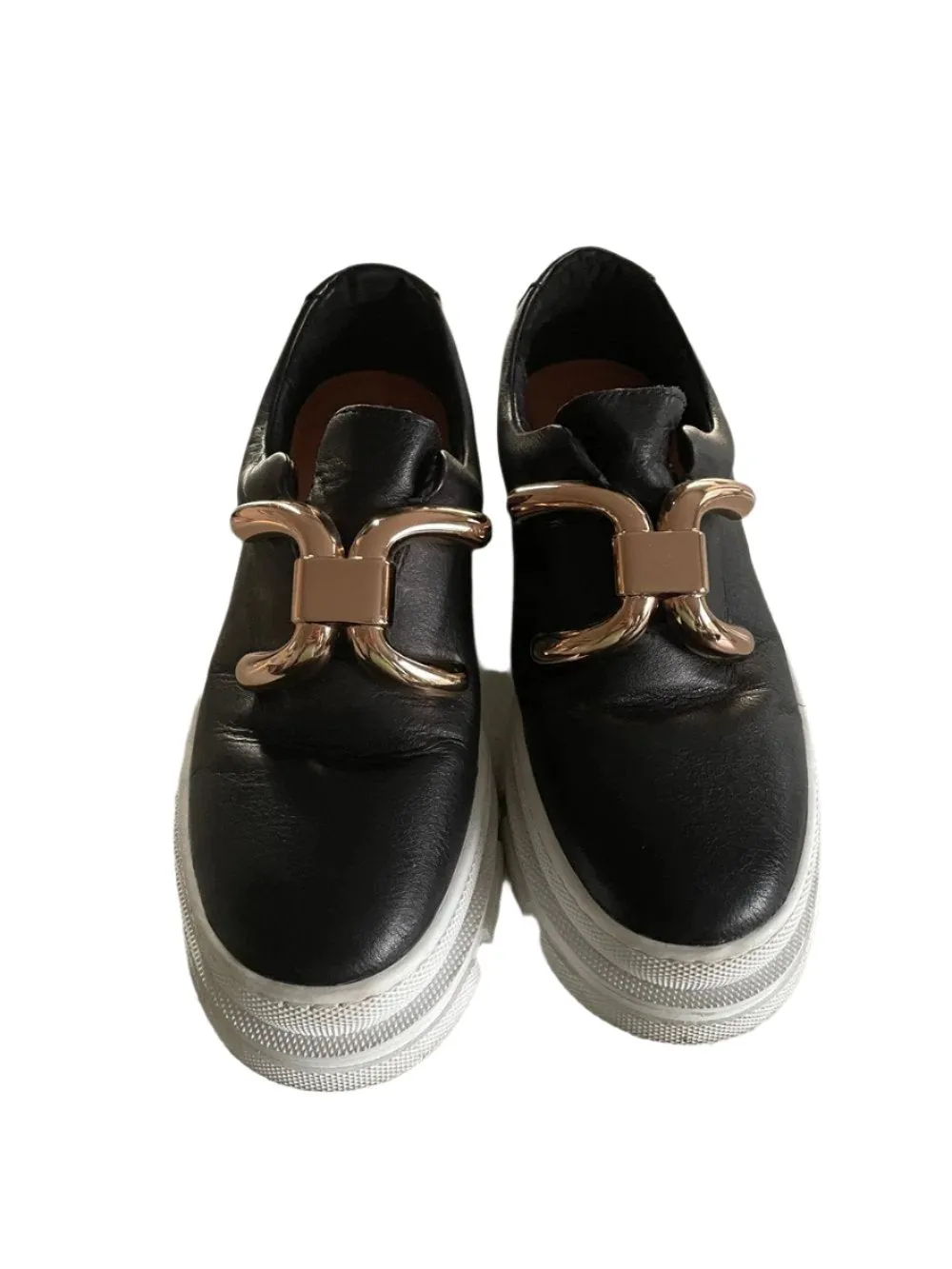 ALFIE & EVIE "Rosie" Leather platform sneakers! 39