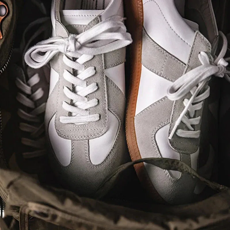 Amozae- Vintage Style Military Sneakers