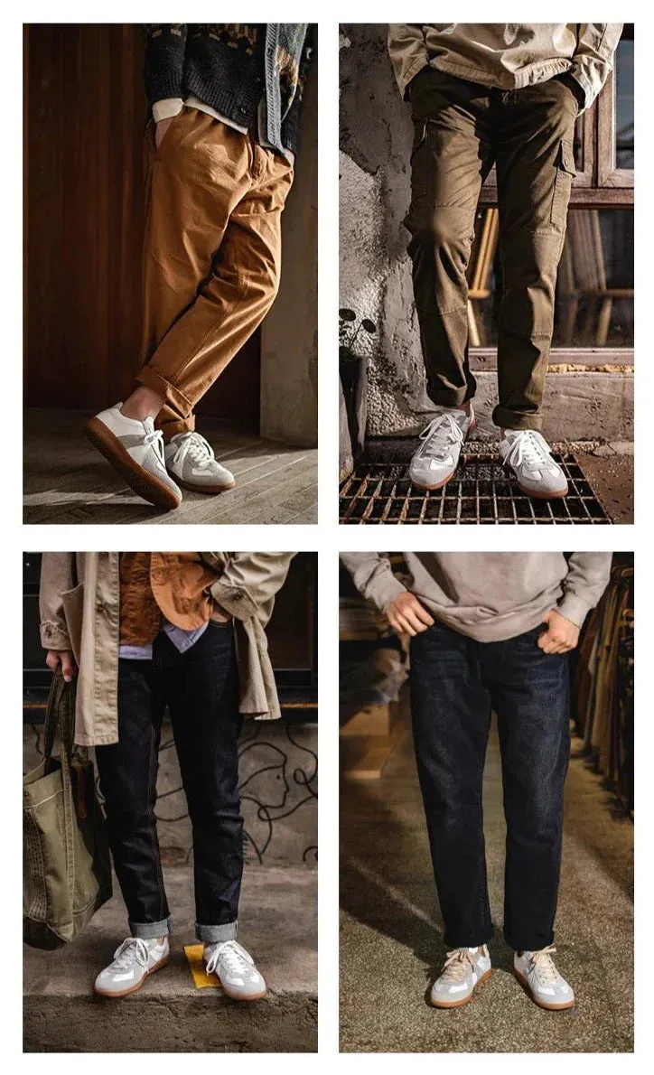 Amozae- Vintage Style Military Sneakers