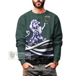 Arbuthnot Tartan Sweatshirt with Alba Gu Brath Regal Lion Emblem