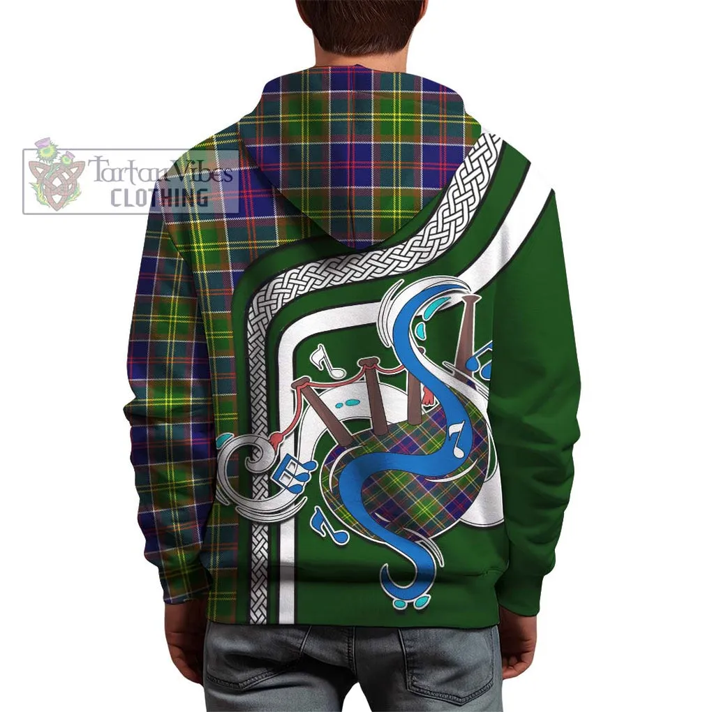 Arnott Tartan Hoodie with Epic Bagpipe Style