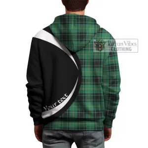 Arthur Ancient Tartan Hoodie with Family Crest Circle Style