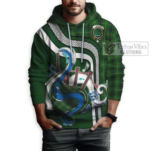 Arthur Tartan Hoodie with Epic Bagpipe Style