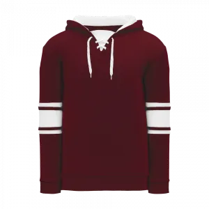 Athletic Knit A1845 Maroon/White