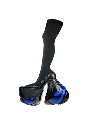 ATHLETIC PLATFORM THIGH HIGH BOOTS