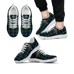 Baillie (Bailey) Tartan Sneakers with Family Crest