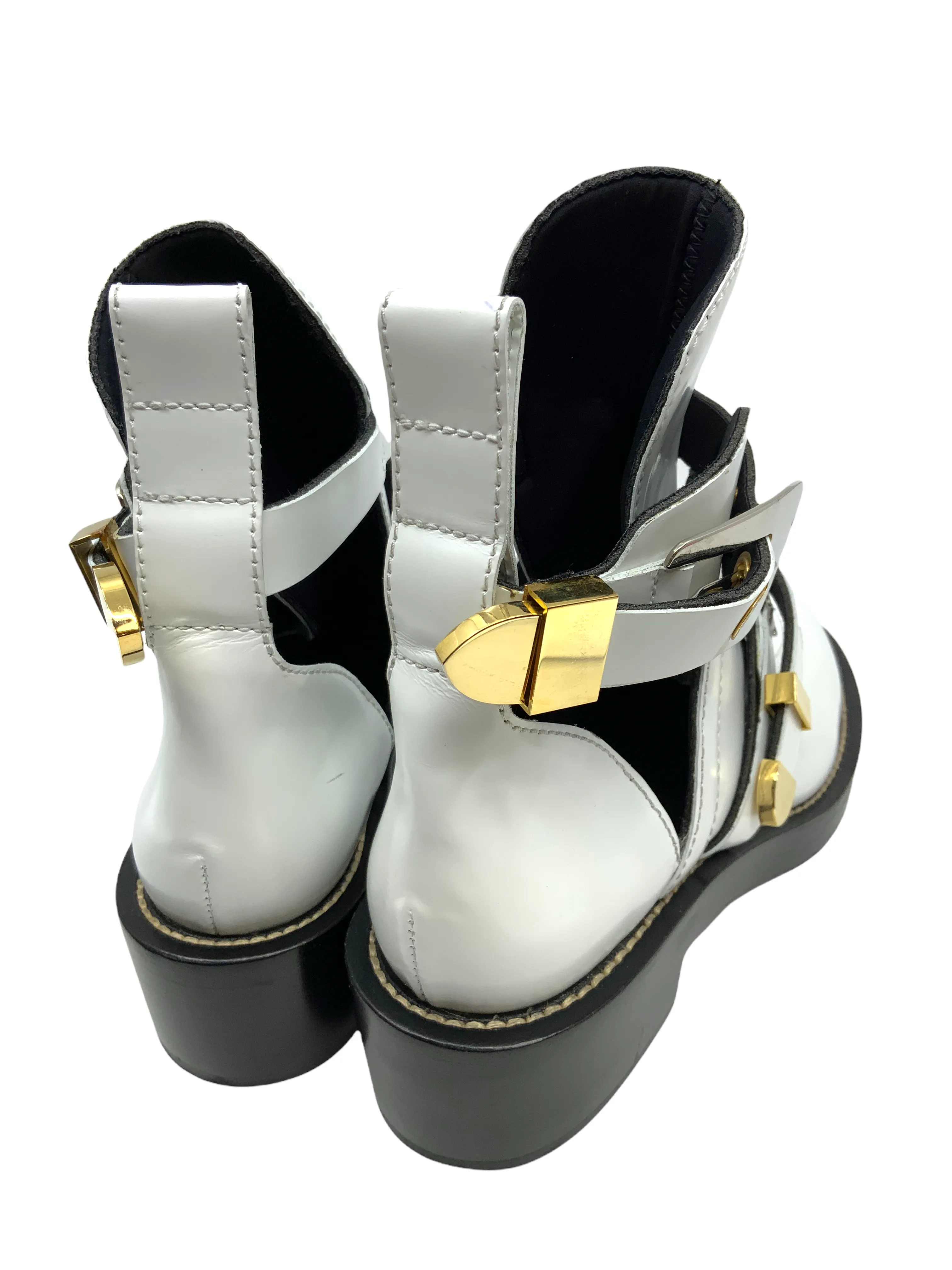 Balenciaga Ceinture Ankle Boots Size 7