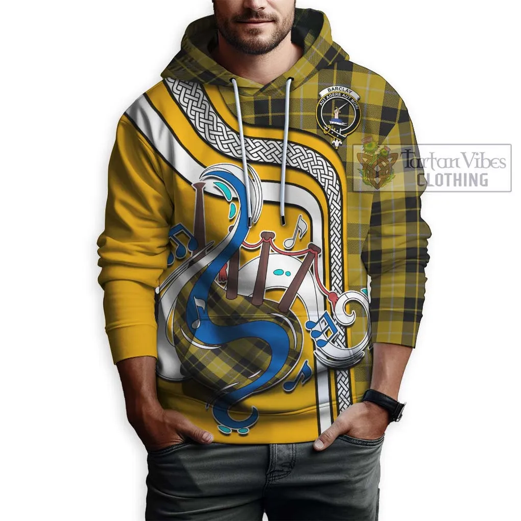 Barclay Dress Tartan Hoodie with Epic Bagpipe Style