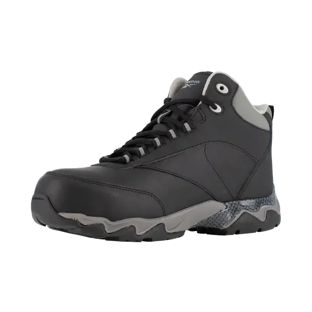 Beamer Composite-Toe Waterproof Athletic Work Boot Black