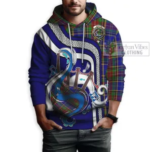 Beattie Tartan Hoodie with Epic Bagpipe Style