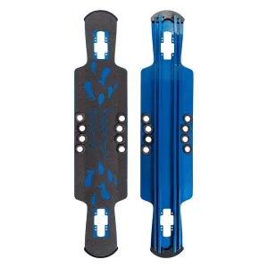 Beercan Blue 37" Kegger Lite Drop Through Longboard Deck