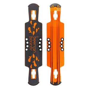 Beercan Orange 37" Kegger Lite Drop Through Longboard Deck