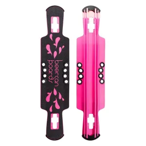 Beercan Pink 37" Kegger Lite Drop Through Longboard Deck