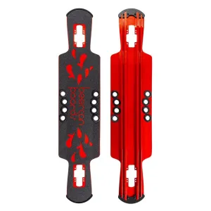 Beercan Red 37" Kegger Lite Drop Through Longboard Deck