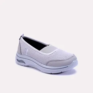 Benedicta Gray Slip On Sneakers 0440733