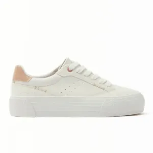 Bershka Flatform Sneakers Women 1446-960-001-WHT