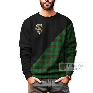 Beveridge Tartan Sweatshirt with Family Crest and Military Logo Style