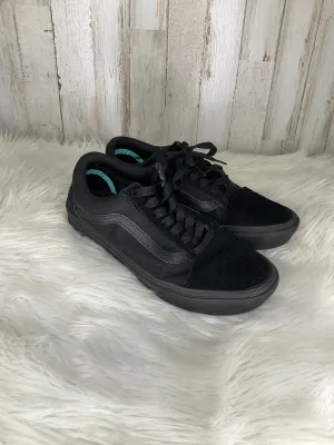 Black Shoes Sneakers Vans, Size 6.5