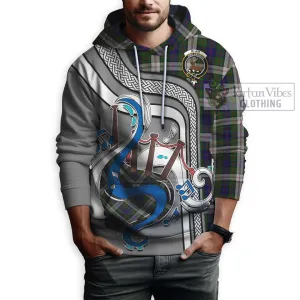 Blair Dress Tartan Hoodie with Epic Bagpipe Style