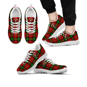 Boyd Tartan Sneakers with Family Crest