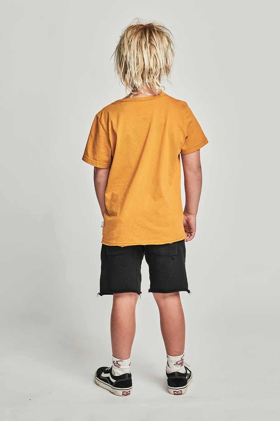 Boys Shorts Munster Kids Wasabi Washed Black