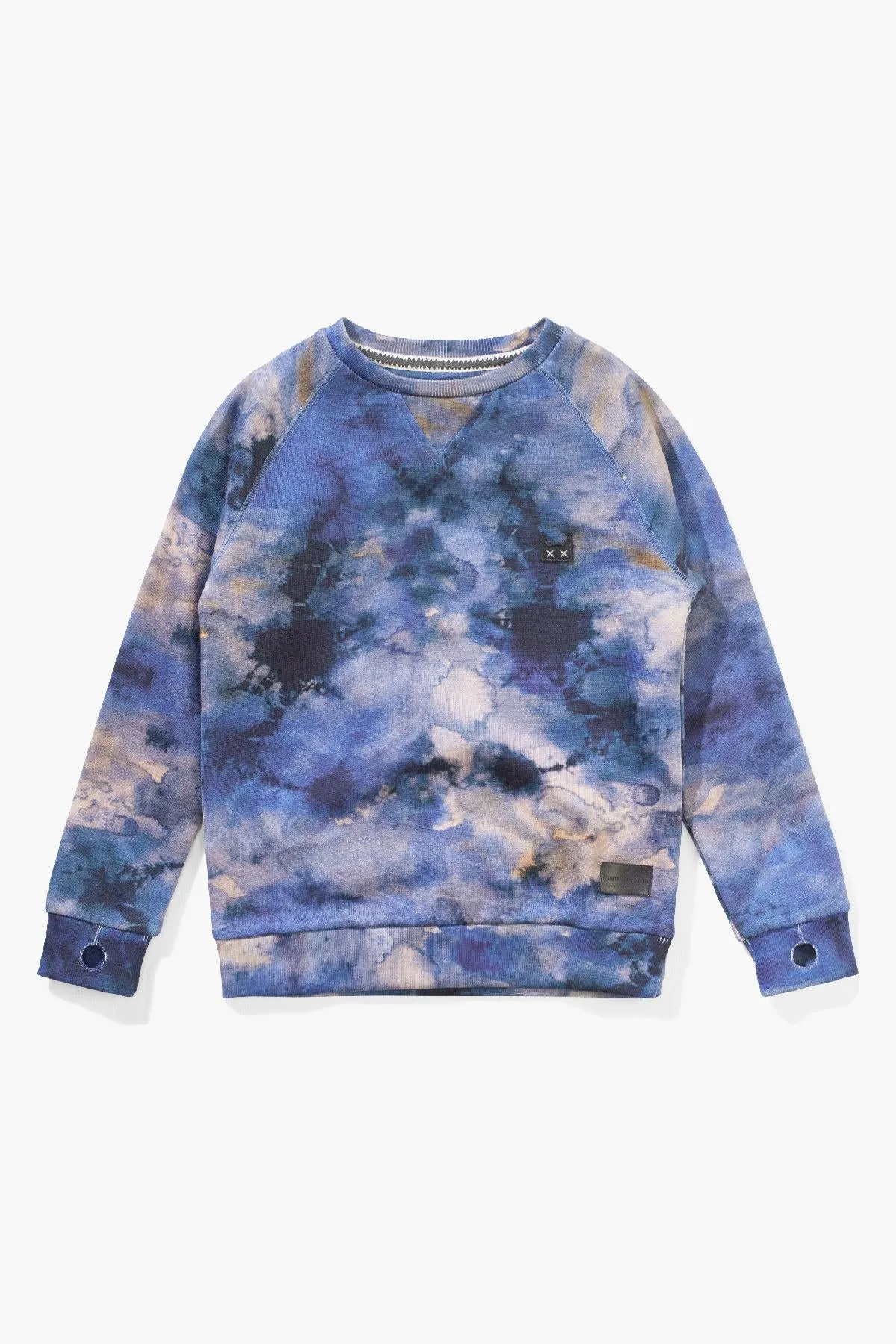 Boys Sweatshirt Munster Kids Water Crew - Blue Dye