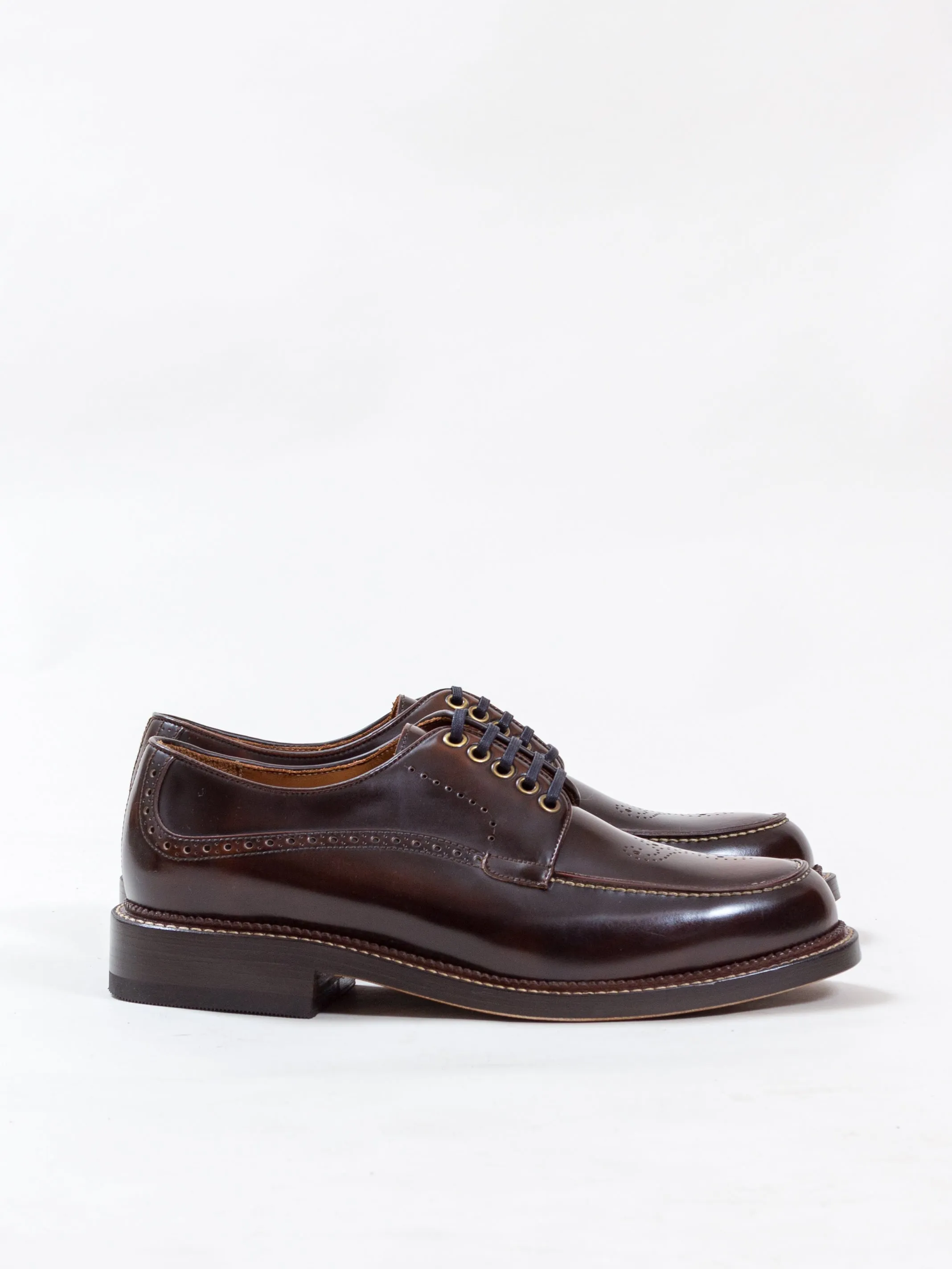 Bright Shoemakers, Moc Derby, Cognac Highshine