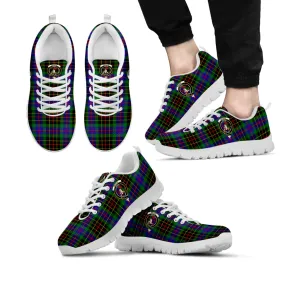 Brodie Hunting Modern Tartan Sneakers with Family Crest