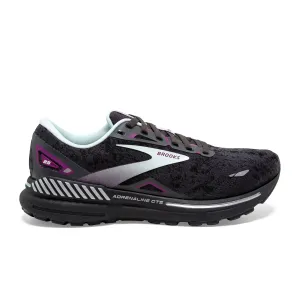 Brooks Adrenaline GTS 23 Running Shoe (Women) - Black/Light Blue/Purple