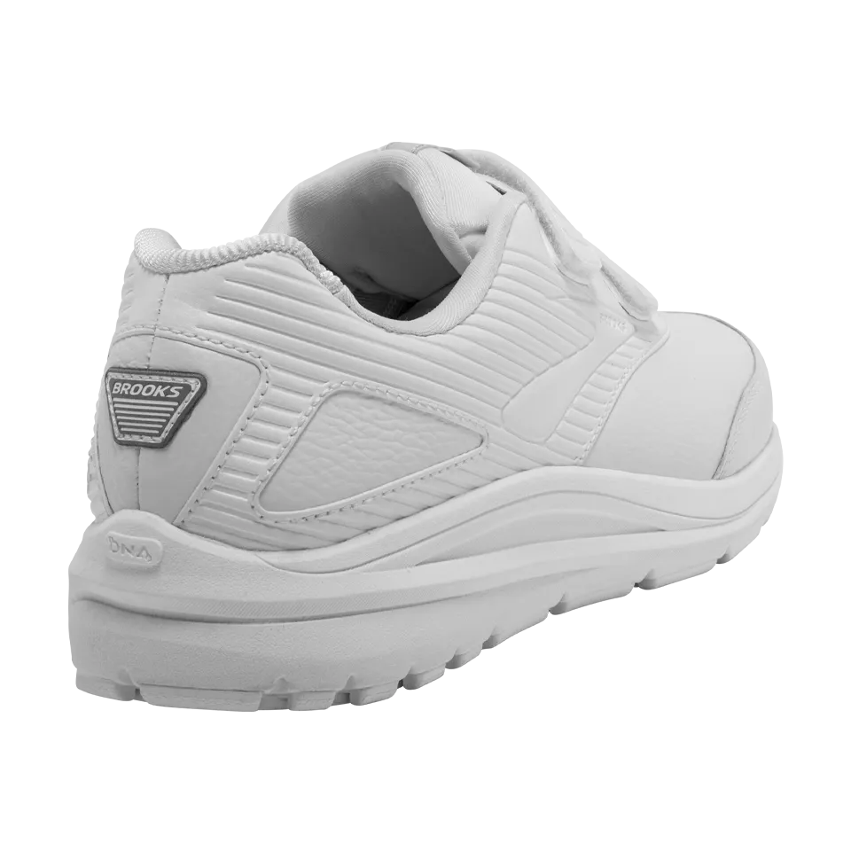 Brooks Women's Addiction Walker V-Strap 2 B Width White/White