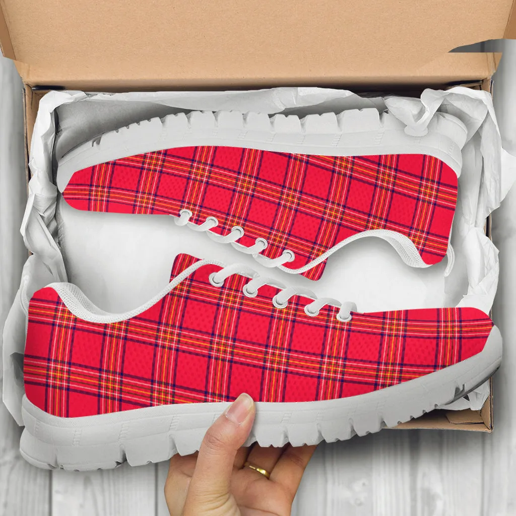 Burnett Modern Tartan Sneakers