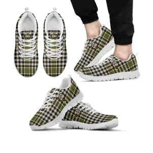 Burns Check Tartan Sneakers with Family Crest