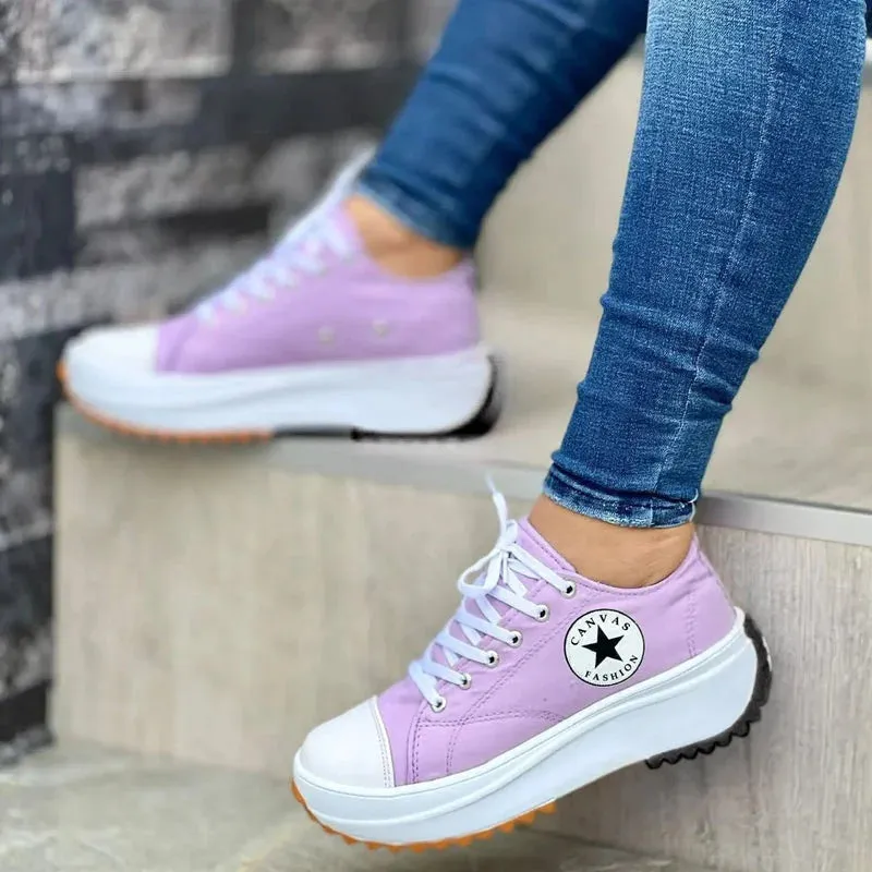 Canvas Shoes Women Fashion Trainers