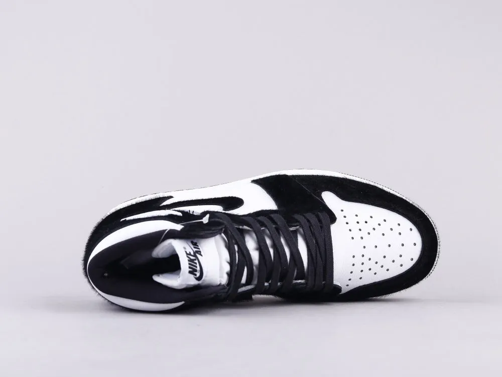 CE - AJ1 horsehair black and white