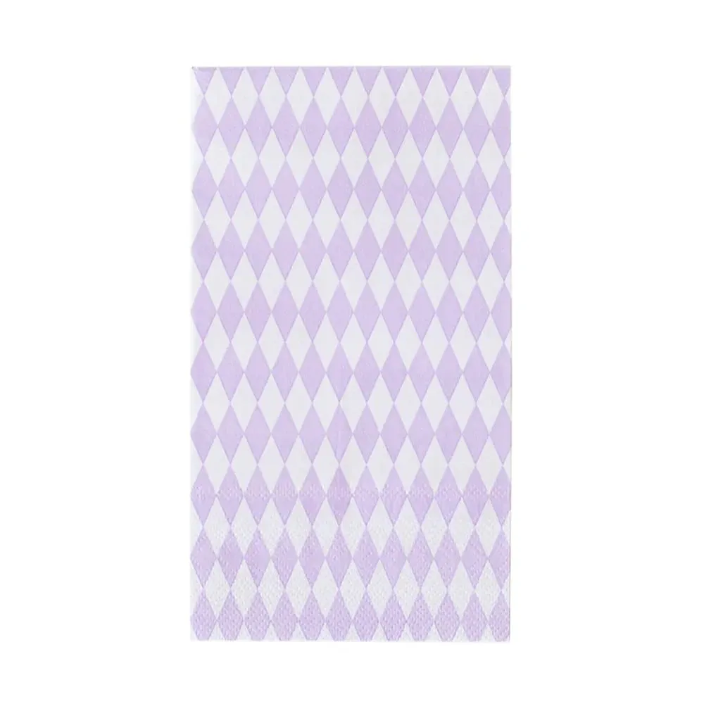 Check It! Purple Posse Guest Napkins