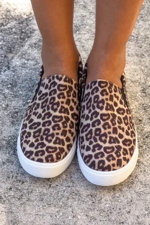 Cheetah Print Sneakers