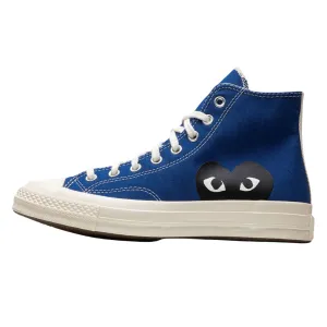 COMME DES GARÇONS PLAY CONVERSE CHUCK TAYLOR  SINGLE HEART BLUE