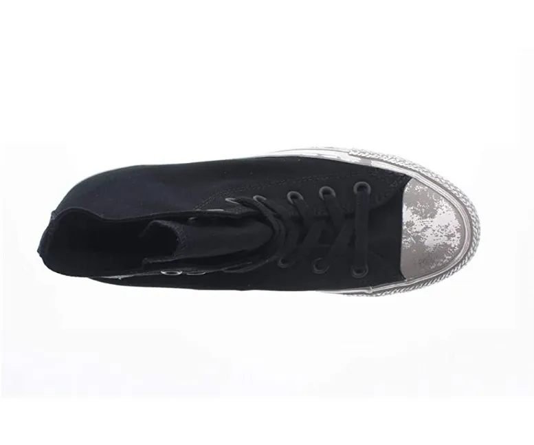 Converse scarpa sneakers da donna Ctas HI 156763C nero-argento