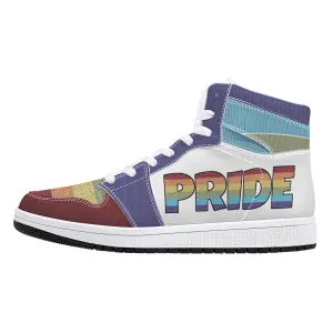 Cool shoes by Gayla Fox | White High Top Customized | Shoe Zero