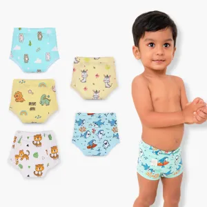 Critter Crew (Pack of 5)  - Ultra Undies - Baby Padded Underwear