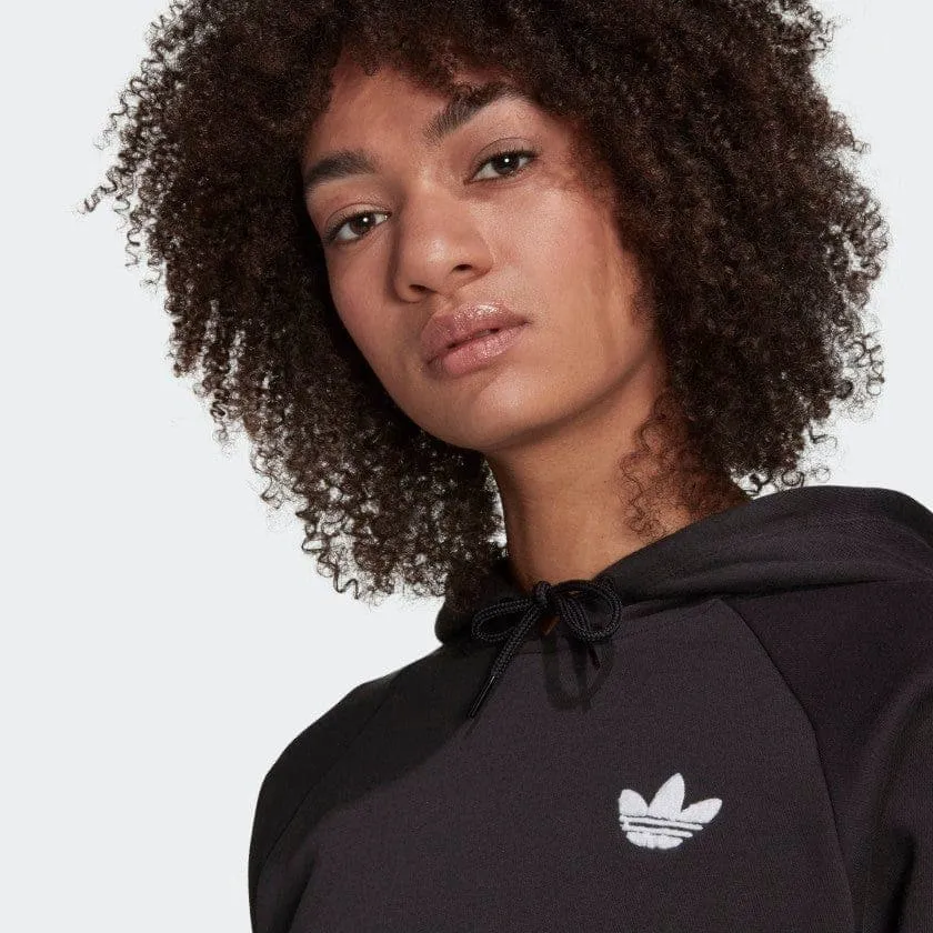 CROPPED LETTER HOODIE