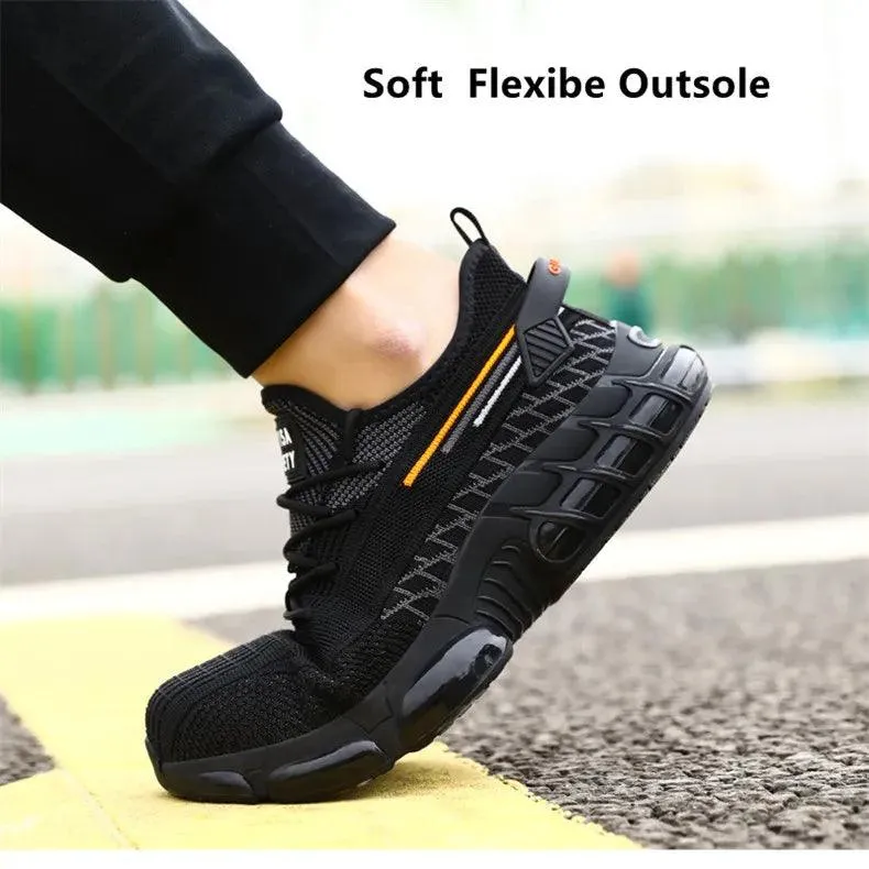 CS3018 Men's Casual Shoes: Work Sneakers with Safety Boots