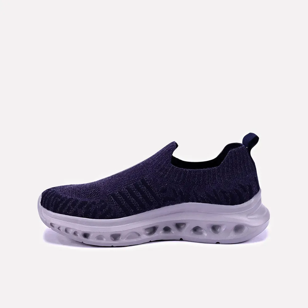 David Blue Slip On Sneakers 0120367